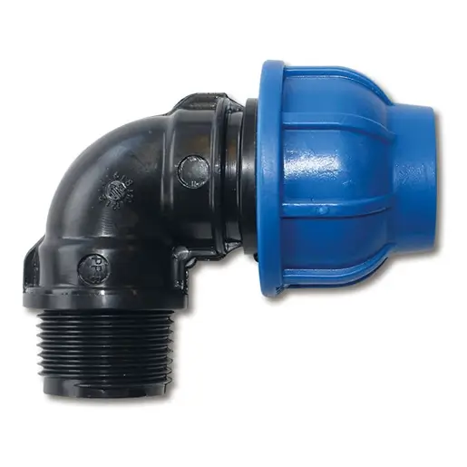 Compression Fittings 90° Elbow Mixed Male